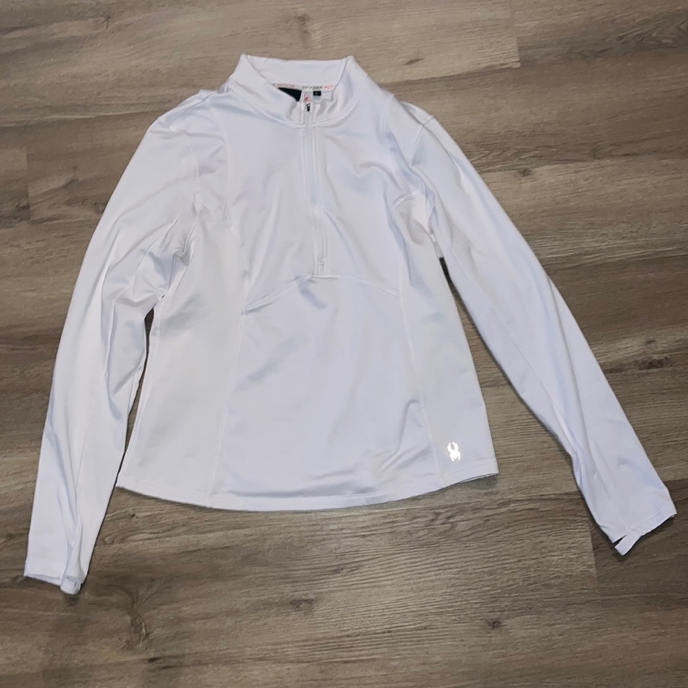 Spyder Women's White Long Sleeve Top